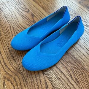 Rothy’s The Flat - Peacock Blue Size 8.5